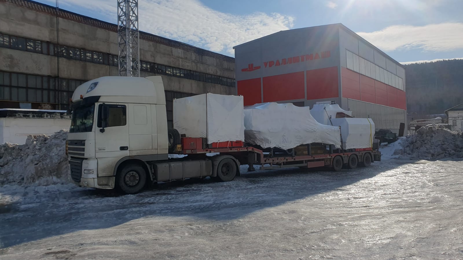 Отправка Ду.2060 в Брянск