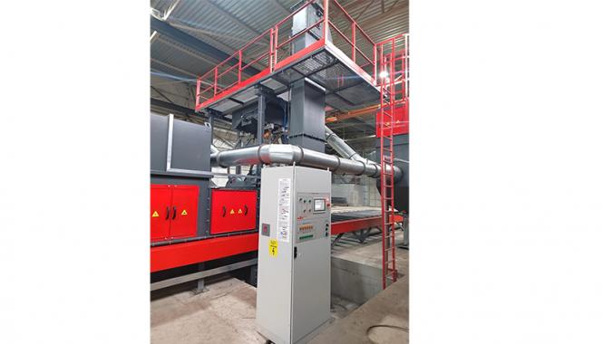 Дробеметная установка для очистки листа фото 11