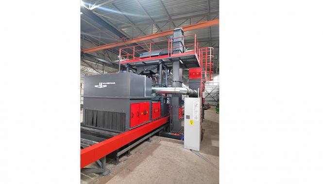 Дробеметная установка для очистки листа фото 4