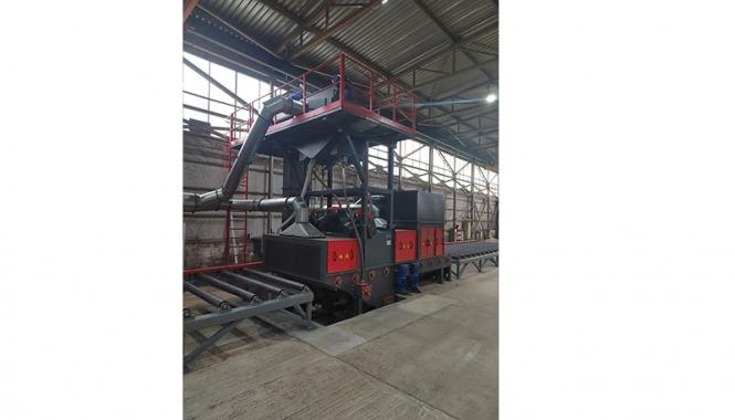 Дробеметная установка для очистки листа фото 7