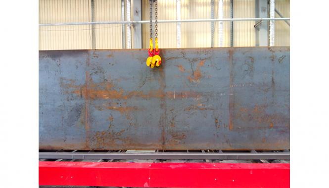 Универсальная Дробеметная установка Ду.1020 для очистки двутавра и сорта фото 4