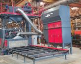 Дробеметная установка для очистки листа фото 2