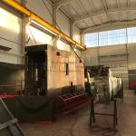 Дробеметная камера перед грунтовкой О заводе